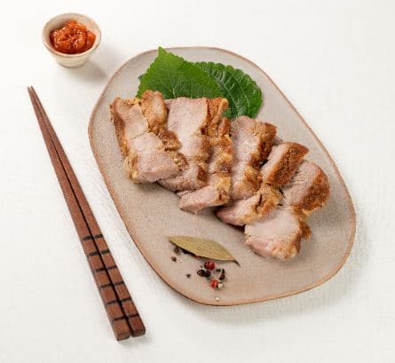 된장 숙성 저수분 수육