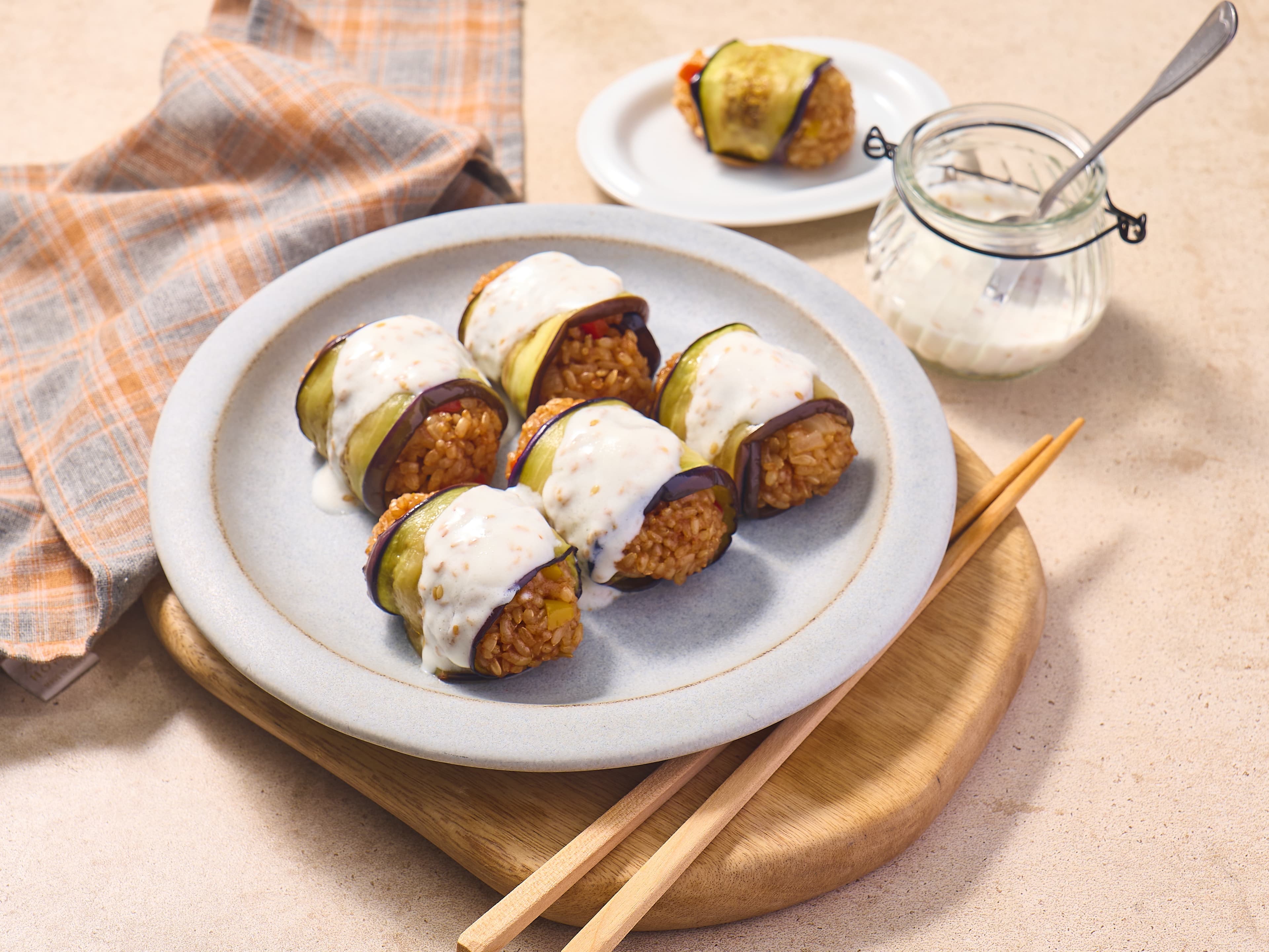 참깨가지말이밥