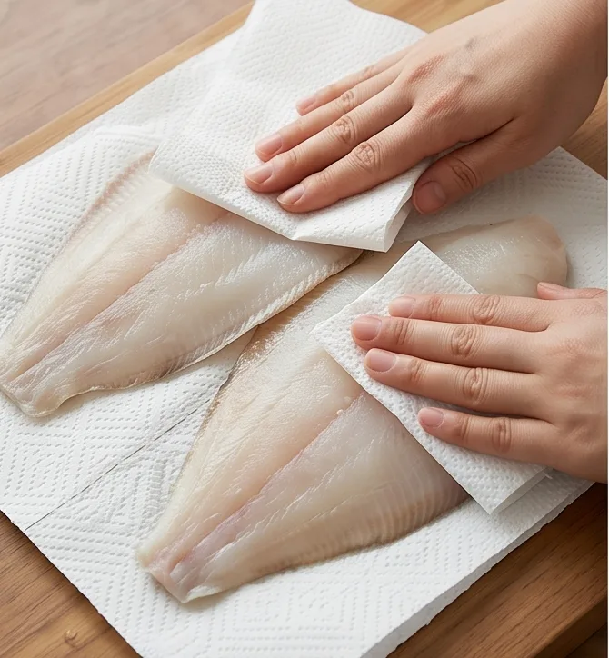 에어프라이어 가자미 구이 | 비린내 없이 겉바속촉한 저칼로리 생선 요리 조리 단계 1 이미지 - 냉동 가자미라면 냉장실에서 해동한 뒤, 흐르는 물에 손질 가자미 2마리(